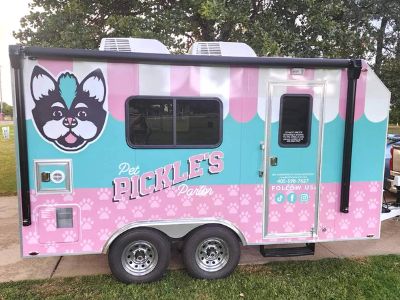 Pickles Pet Parlor trailer